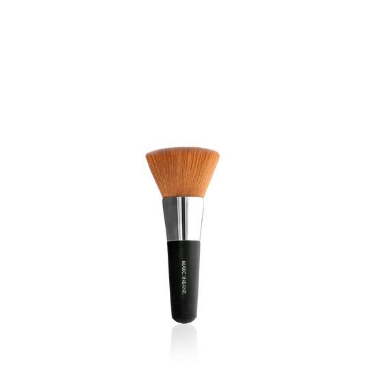 Produktbild på Marc Inbane Kabuki Brush med svarta handtag och täta borst.