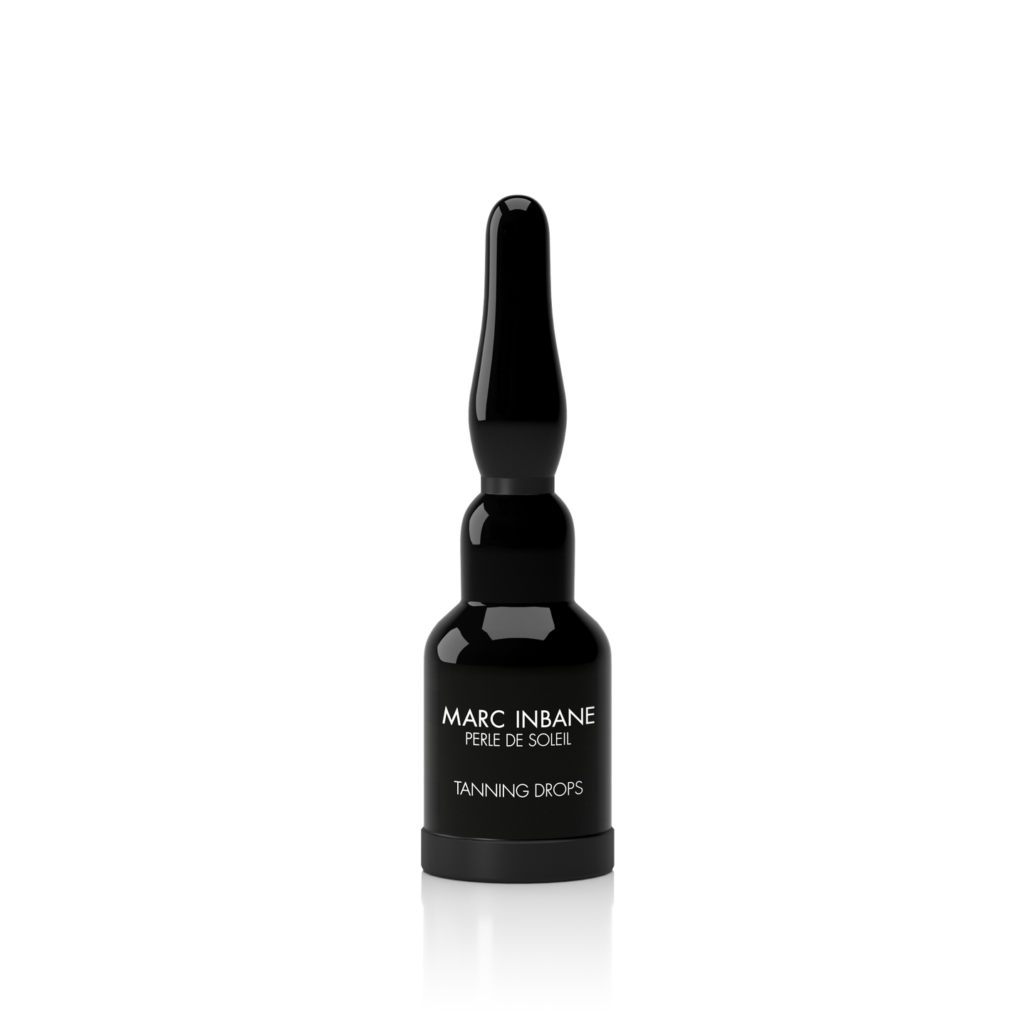 Marc Inbane Prov Ampoule Perle De Soilel är en elegant svart flaska med självbrunande droppar för en naturlig solkysst look.